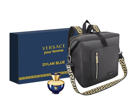 versace dylan blue pour femme backpack|More.